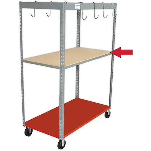 Parts Caddy Wood Shelf Kit