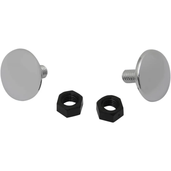 PARTS UNLIMITED 1611-1147 Chrome Plastic Fasteners Plastic Fasteners – Chrome – 21mm/.827 “