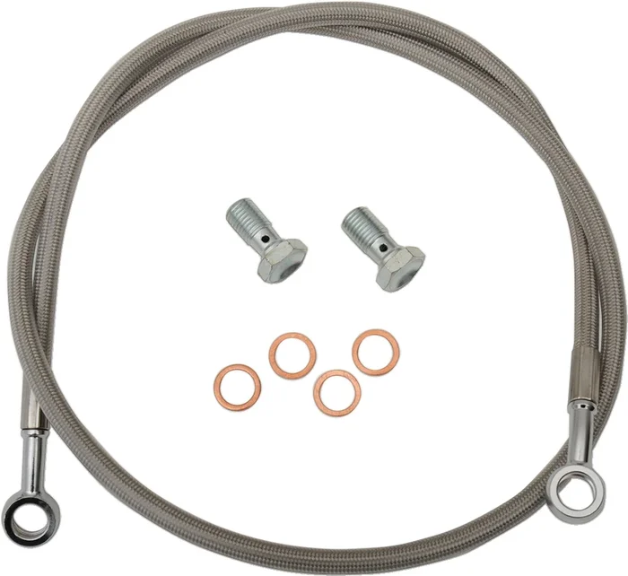 Parts unlimited +6″ Brake Line – 37″ – Polaris/Yamaha