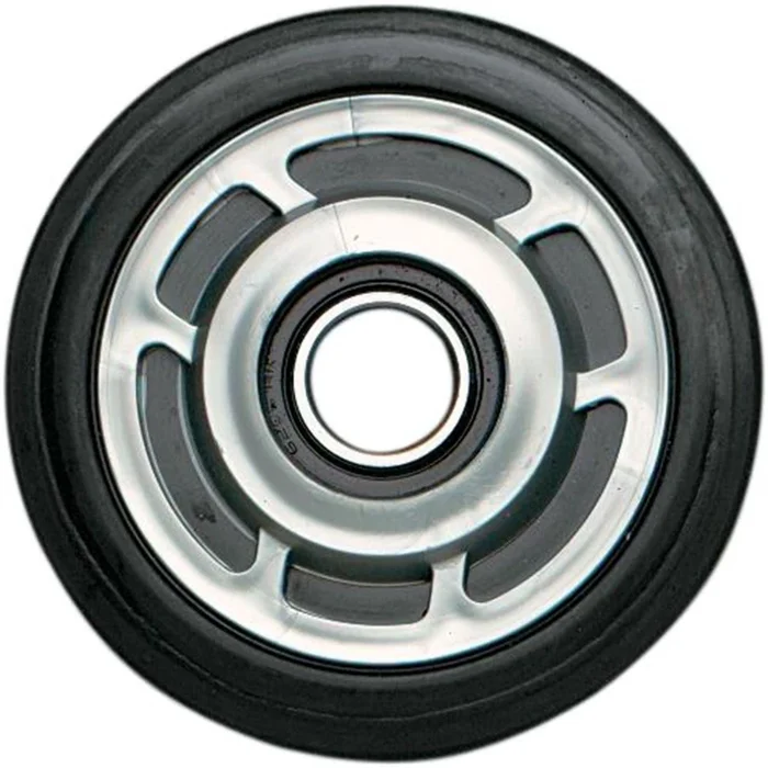 Parts Unlimited Idler Wheel with Insert/Bearing 6205-2RS – Silver – 5.38 ” OD x 1 ” ID [MPN: 04-400-01]
