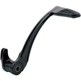 Performance Machine Black Contour Rear Brake Lever for 08-13 Harley FLH/T