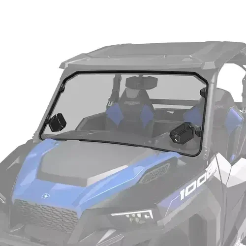 POLARIS LOCK AND RIDE FULL VENTED WINDSHIELD POLY HARDCOAT 16-2023 GENERAL 1000