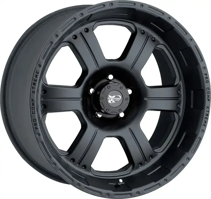 Pro Comp Series 89 Wheel in Black for 07-18 Jeep Wrangler JK and 99-18 Grand Cherokee WJ, WK, & WK2
