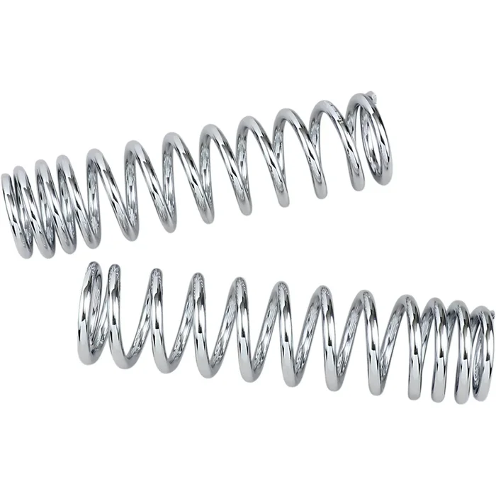PROGRESSIVE SUSPENSION 1312-0166 03-1365C Shock Springs for 12-Series & 412-Series Shock Springs – 120-170 lb/in – Chrome