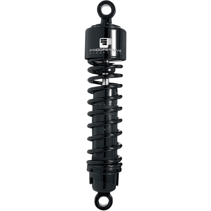 Progressive Suspension 412 Series Shock for Harley-Davidson- 13 ” – Standard – Black 412-4002B