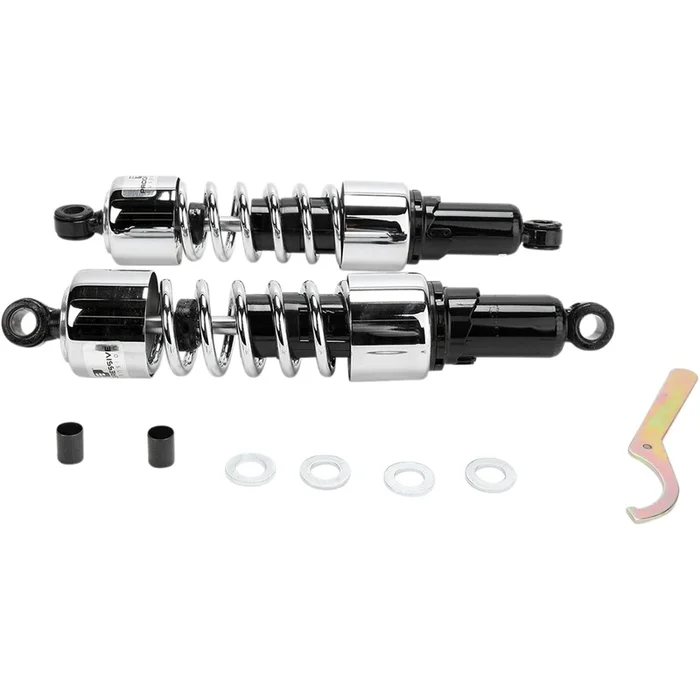 Progressive Suspension Shocks – 412 Cruiser Series – Chrome – 14.25 ” – Heavy Duty 412-4226C