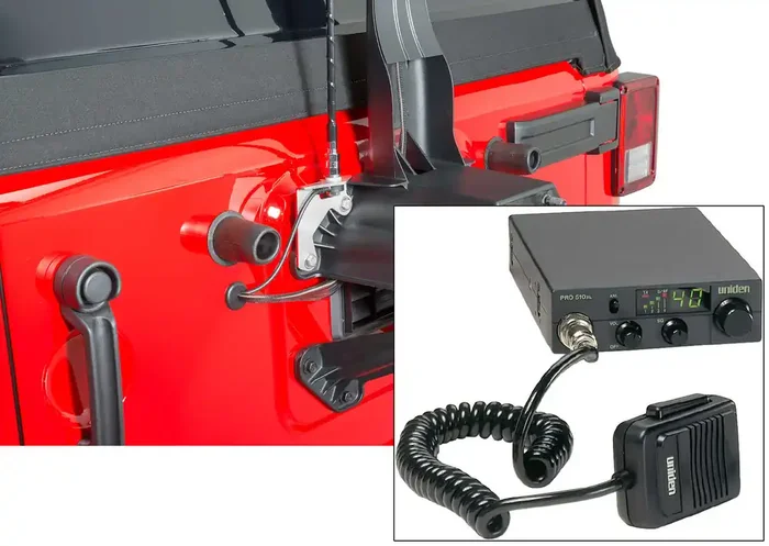 Quadratec Complete CB Combo for 07-18 Jeep Wrangler JK
