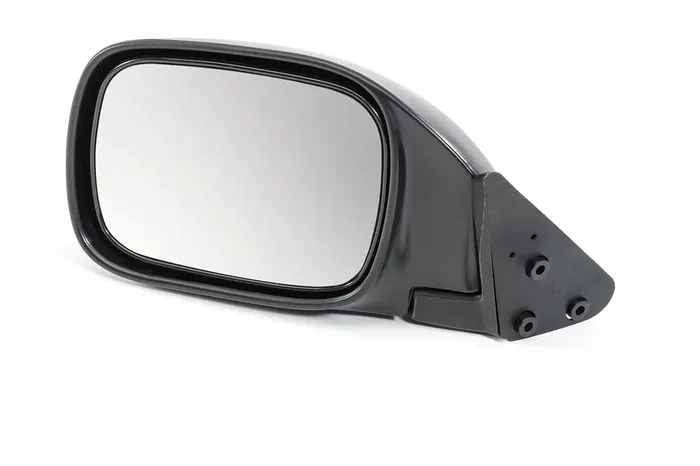 Quadratec Manual Non-Remote Mirror for 97-01 Jeep Cherokee XJ for Driver Side on 97-01 Jeep Cherokee XJ