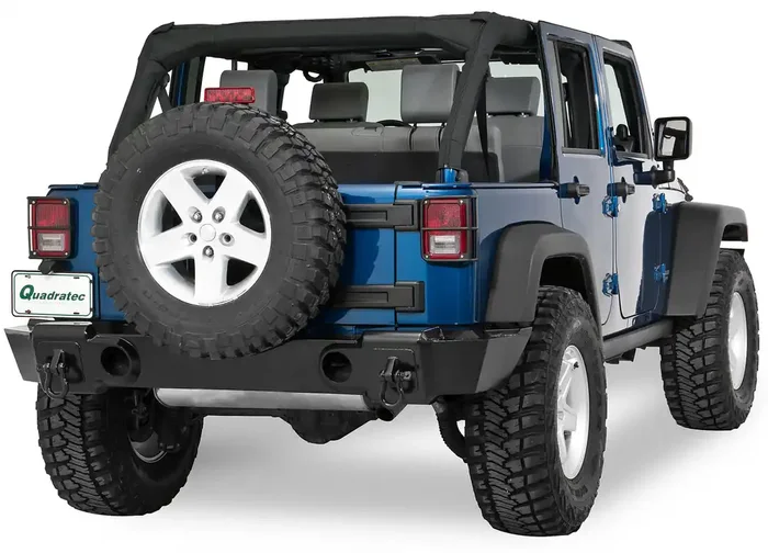 Rampage Products Rear Recovery Bumper for 07-18 Jeep Wrangler JK