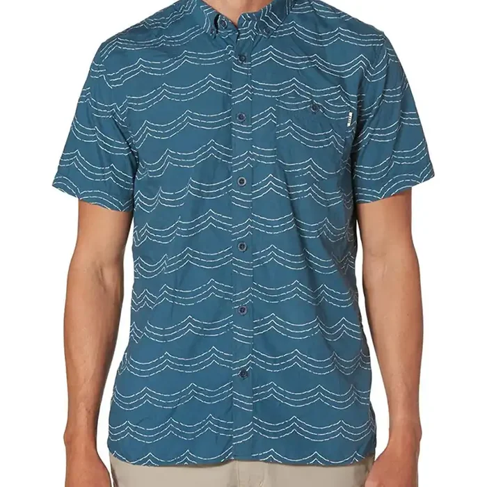 Reef Future Men‘s Button-Up Short-Sleeve Shirts