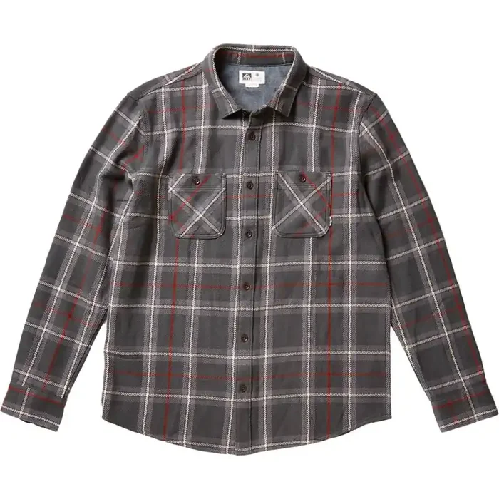 Reef Ice Dip Men‘s Button Up Long-Sleeve Shirts
