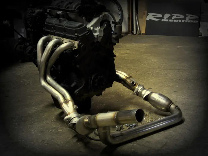 RIPP Superchargers 0711JK38-LTHDR Long Tube Headers for 07-11 Jeep Wrangler JK with 3.8L Engine