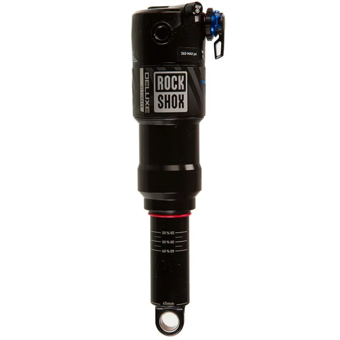 RockShox Deluxe Ultimate RCT Rear Shock – 185 x 55mm, Trunnion/Std, C2 00.4118.474.016