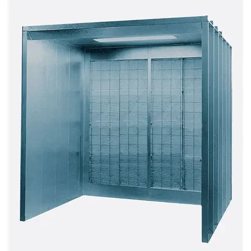 RTT Col-Met 4ft Open Front Industrial Booth