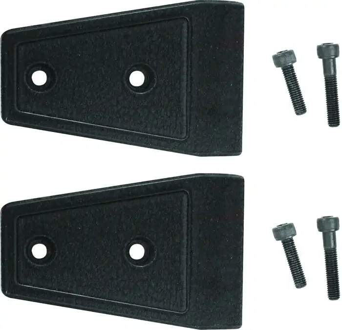Rugged Ridge 11205.10 Hinge Overlay Set in Textured Black for 07-18 Jeep Wrangler JK