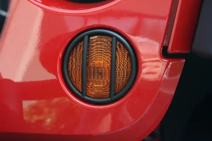 Rugged Ridge 11231.11 Turn Signal Light Guards in Black for 07-18 Jeep Wrangler JK