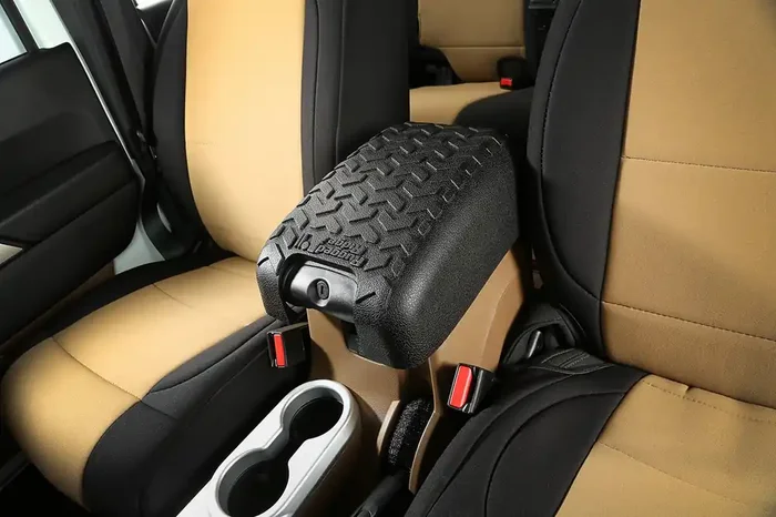 Rugged Ridge All-Terrain Center Console Cover for 11-18 Jeep Wrangler JK in Black for 11-18 Jeep Wrangler JK