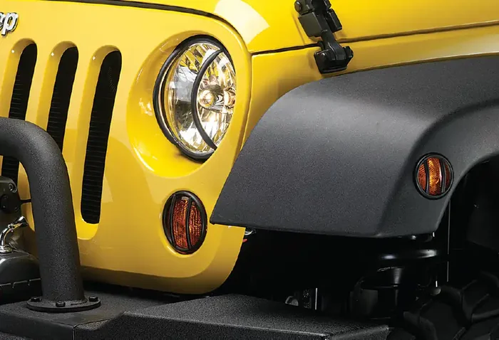 Rugged Ridge Euro-Guards in Black for 07-18 Jeep Wrangler JK