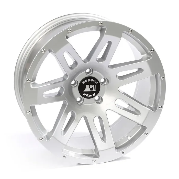Rugged Ridge XHD Wheel for 07-20 Jeep Wrangler JL, JK & Gladiator JT 17×8.5 in Black for 07-26 Jeep Wrangler JK, JL & Gladiator JT