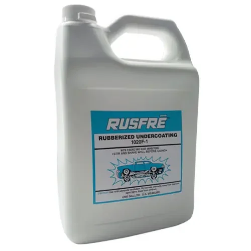 Rusfre Black Rubberized Spray-On Undercoating