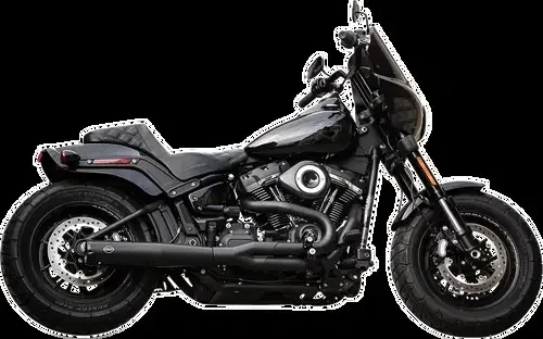 S&S CYCLE Exhaust – Fits 2:1 – Black 550-0789B