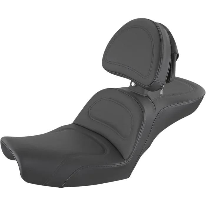 Saddlemen 1996-2003 FXD Dyna Explorer Ultimate Comfort Seat With Driver‘s Backrest Motorcycle Accessories