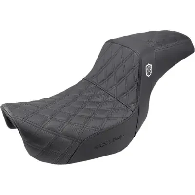 Saddlemen 2006-2017 Harley-Davidson Street Bob FXDB Pro Series SDC Performance Seat – w/o Backrest – Lattice Stitch/Lumbar Gripper – FLD/FXD ‘06-‘17