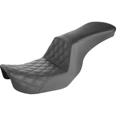 Saddlemen 2007 Harley-Davidson Screamin‘ Eagle Dyna FXDSE Step-Up Seat Front Lattice Stitch