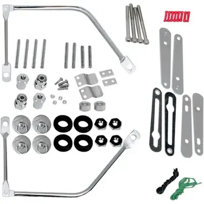 Saddlemen 2008-2009 Harley-Davidson Softail Rocker FXCW S4 Quick-Disconnect Saddlebag Mounting Kit for Harley