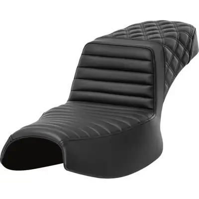 Saddlemen 2020-2024 Indian Challenger Dark Horse Step-Up Seat Front Tuck-n-Roll