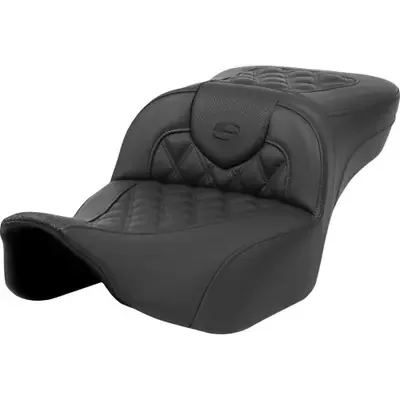Saddlemen 2023-2024 Harley-Davidson CVO Street Glide FLHXSE Roadsofa Extended Reach Seat – Lattice Stitch – without Backrest – FL ‘23-‘24