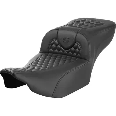 Saddlemen 2023-2024 Harley-Davidson CVO Street Glide FLHXSE Roadsofa Extended Reach Seat – without Backrest – Honeycomb – FLTR/FLHX ‘23-‘24