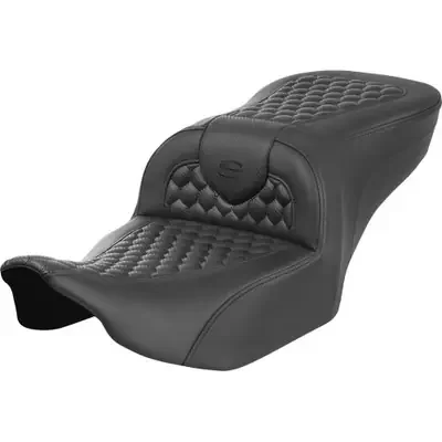 Saddlemen 2023-2024 Harley-Davidson CVO Street Glide FLHXSE Roadsofa Seat – without Backrest – Honeycomb – FLTR/FLHX ‘23-‘24
