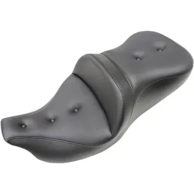 Saddlemen 2023-2024 Harley-Davidson Road Glide Limited FLTRK Roadsofa Seat – Pillow Top – without Backrest – Black – FLH/FLT ‘09-‘24