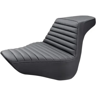 Saddlemen 2023-2024 Harley-Davidson Softail Breakout FXBR Step-Up Seat – Front Tuck-n-Roll – Black – FL/FX ‘18-‘24
