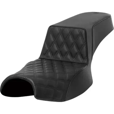 Saddlemen 2023-2024 Indian Challenger Elite Step-Up Seat – Front Lattice Stitch – Extended Reach – Challenger ‘20-‘24