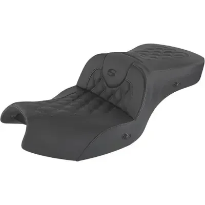 Saddlemen 2023-2024 Indian Pursuit Elite Heated Roadsofa Seat – Lattice Stitch – w/o Backrest – GL