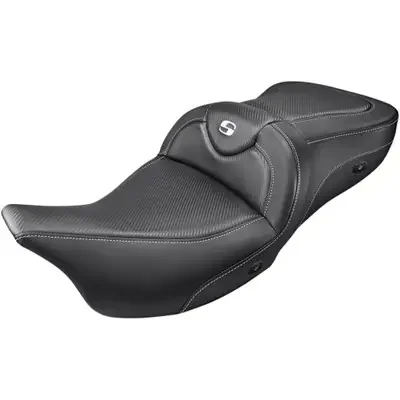 Saddlemen 2023 Harley-Davidson Road Glide ST FLTRXST Heated Roadsofa Seat – Carbon Fiber – without Backrest -FL ‘08-‘24