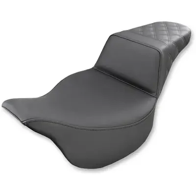 Saddlemen 2023 Harley-Davidson Street Glide ST FLHXST Step-Up Seat Rear Lattice Stitch Black