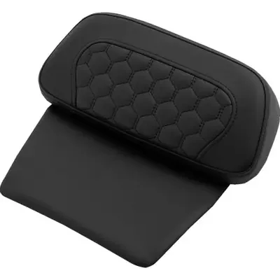 Saddlemen 2024 Harley-Davidson CVO Road Glide ST FLTRXSTSE Honeycomb Chopped Tour Pak Pad Black Honeycomb / Carbon Fiber / Black Stitching