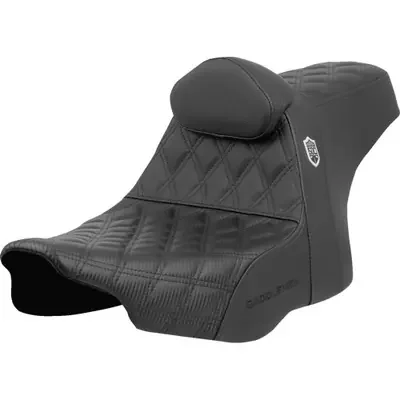 Saddlemen 2024 Harley-Davidson CVO Road Glide ST FLTRXSTSE Pro Series SDC Performance Seat – Lattice Stitch – Gripper – w/ Backrest – FLH/FLT ‘23-‘24