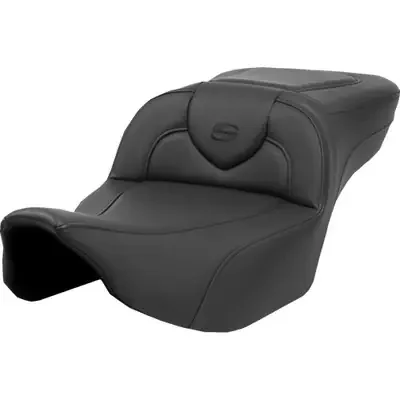 Saddlemen 2024 Harley-Davidson Road Glide Custom FLTRX Heated RoadSofa Seat – Extended Reach – Smooth – w/o Backrest – FLT/FLH ’23-‘24