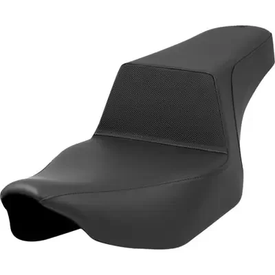 Saddlemen 2024 Harley-Davidson Street Glide EFI FLHX Step-Up Seat – Gripper Lumbar – Black – Extended Reach – FL ‘23-‘24