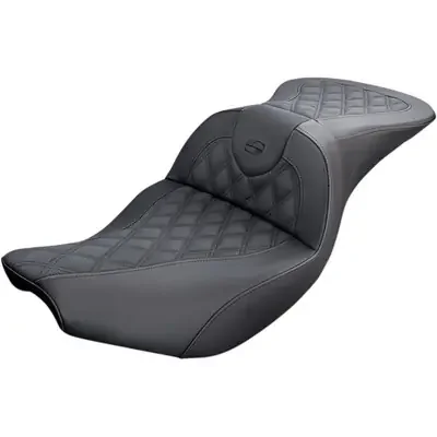 Saddlemen 2024 Indian Chieftain Dark Horse Roadsofa Seat – without Backrest – Lattice Stitch – Black – Indian ‘14-‘24
