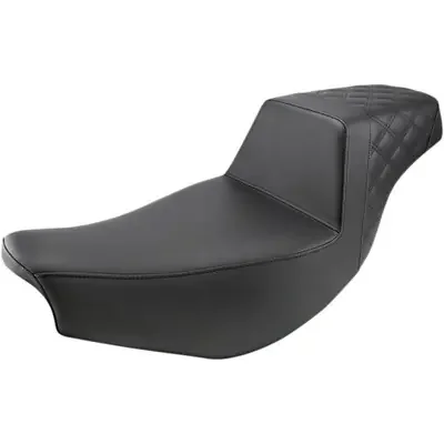 Saddlemen 2024 Indian Roadmaster Elite Step-Up Seat Black Front Smooth