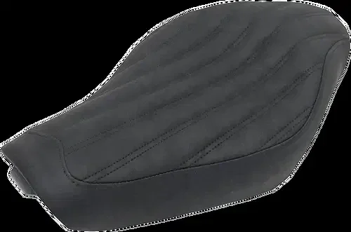 SADDLEMEN Knuckle Solo Fits Seat – Ribbed – Black 807-11-0023