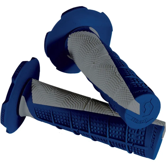 Scott Deuce Mx Grips (Gray/Blue) [MPN: 219627-1100]