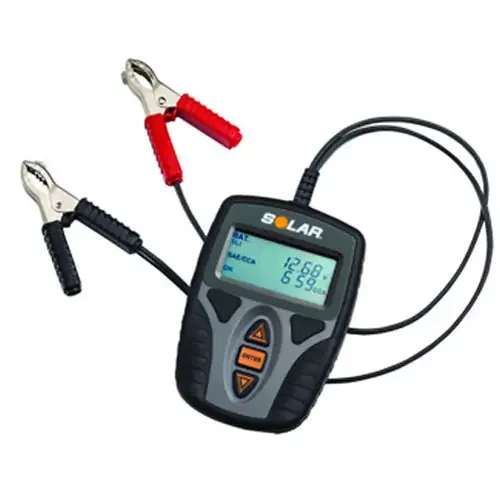 Solar Digital Battery & System Tester, 40-1200 CCA 12-Volt – BA9