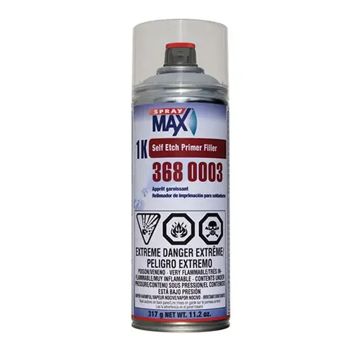 SprayMax 1K Self Etch Primer Filler, Gray – 3680003