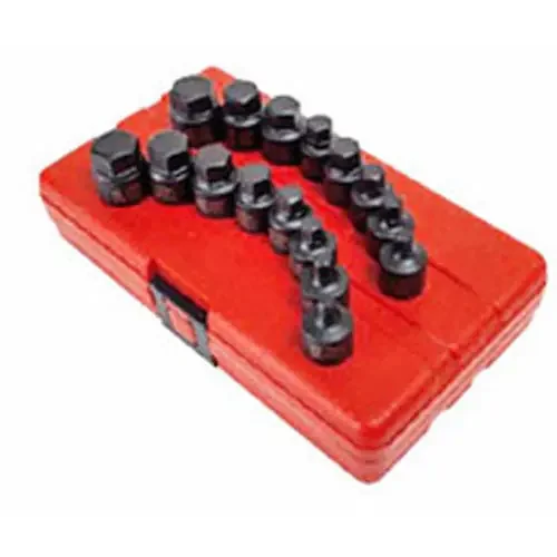 Sunex Tools 3/8″ Drive 16 Pc. SAE & Metric Stubby Hex Impact Driver Set – 3646